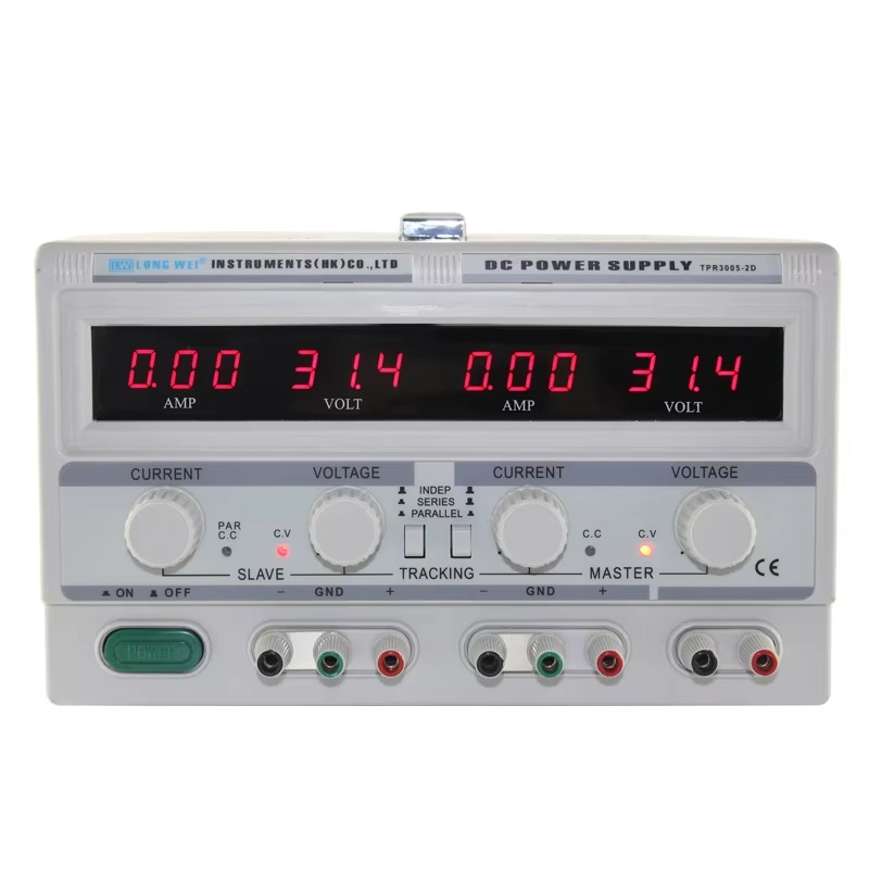 Dual Channel Linear Power Supply 30V 5A - TPR-3005-2D Zweikanalige einstellbare lineare Stromquelle 30