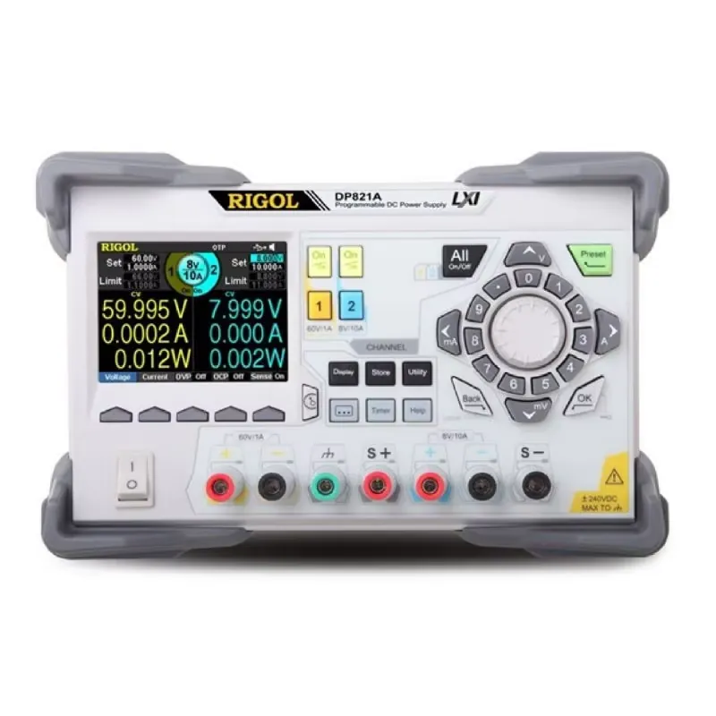 Programmable Dc Power Supply 60V 10A - DP821A Zweikanal-Programmierbares DC-Netzteil (140W 8V/10A &