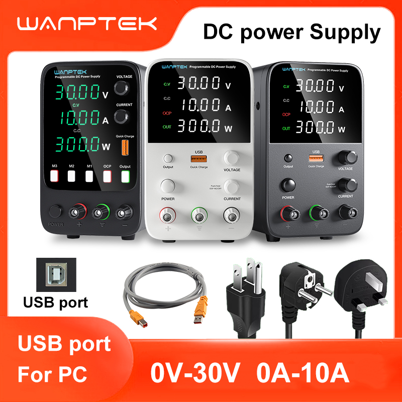 Programmable Dc Power Supply 60V 10A - Wanptek Labor-Stromversorgung 30V 5A 30V 10A