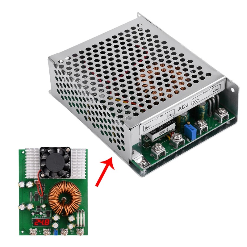 Step Down Dc Power Supply Module 1000W - 1000W 50A DC-DC Abwärtswandler DC 25V-90V