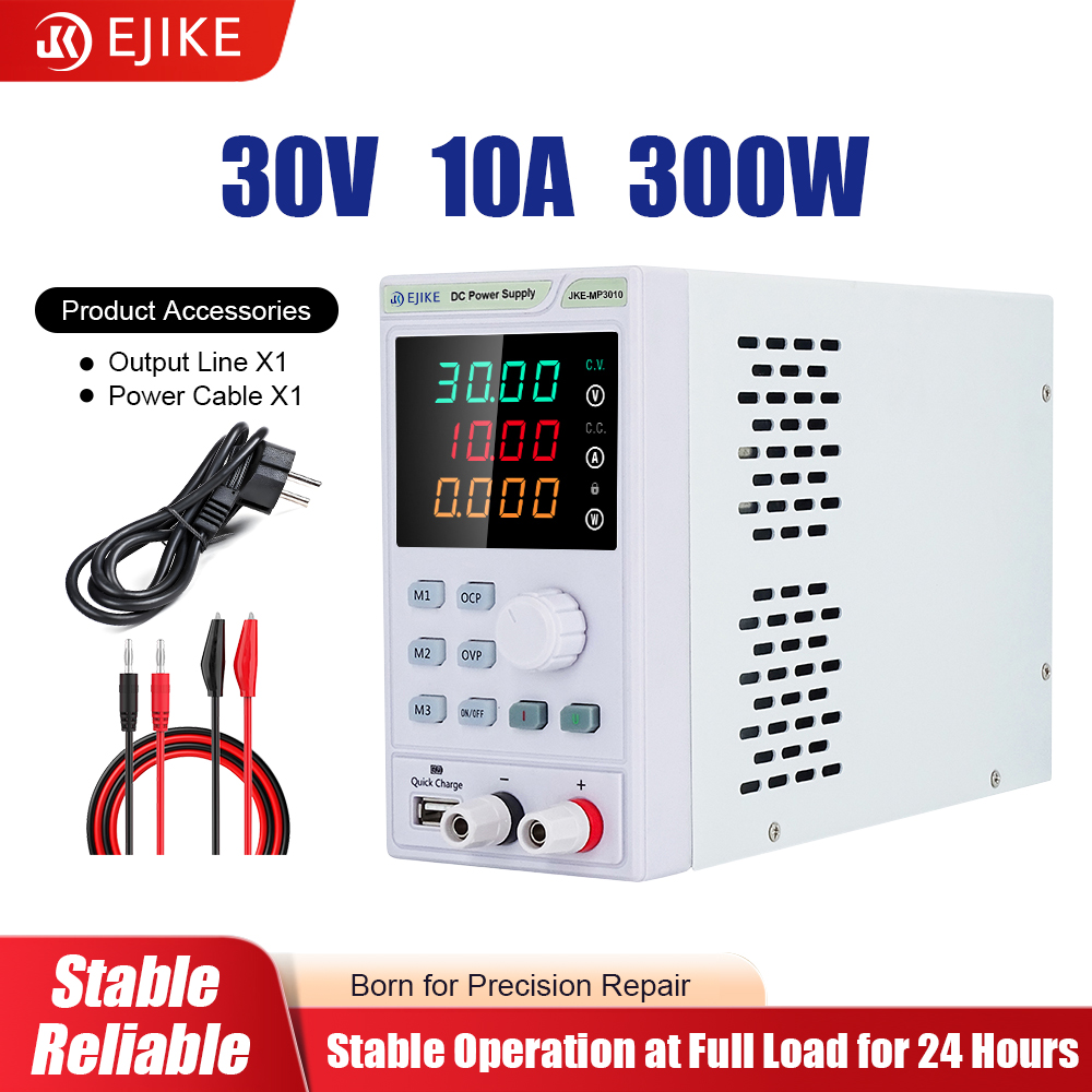 Programmable Dc Power Supply 60V 10A - EJIKE DC-Netzteil 300W Programmierbares 30V 60V
