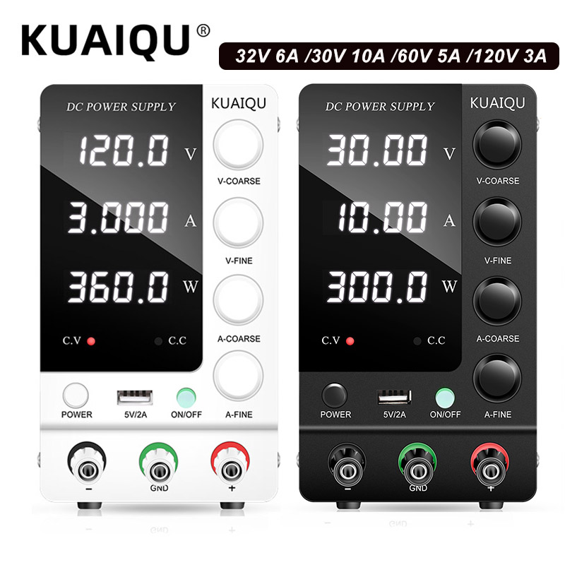 High Power 60V 20A Bench Power Supply - KUAIQU Labor Gleichspannungsnetzgerät 30V 10A 6A,