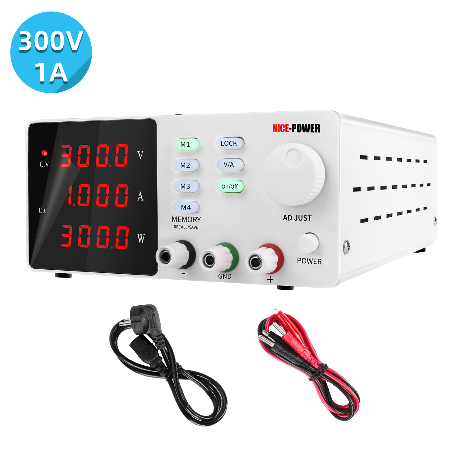 Switching Dc Power Supply 300V 1A - NICE-POWER SPPS-S3001 300 V 1 A