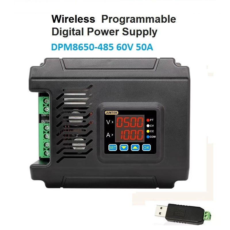 Programmable Dc Power Supply 60V 10A - JUNTEK DPM8650 60 V 50 A