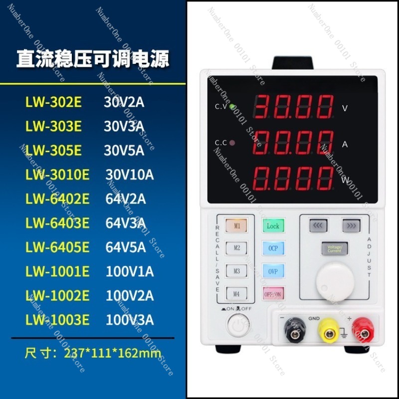 Einstellbares Programmierbares – Programmable Dc Power Supply 60V 10A Bewertung und Preis