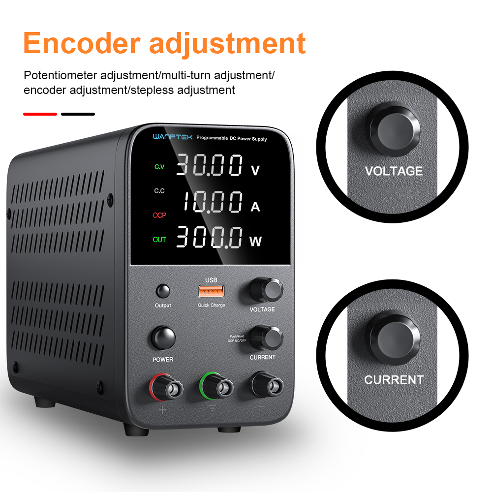 Wanptek Labor-Stromversorgung  – Programmable Dc Power Supply 60V 10A Bewertung und Preis