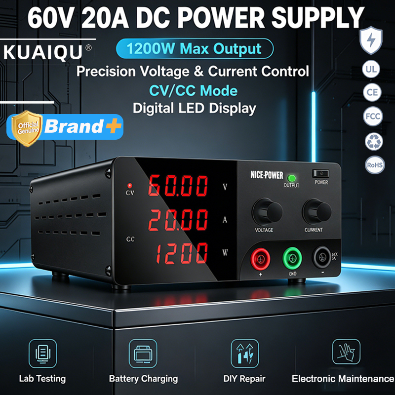 NICE-POWER 60V 20A Hochleistun – High Power 60V 20A Bench Power Supply Bewertung und Preis