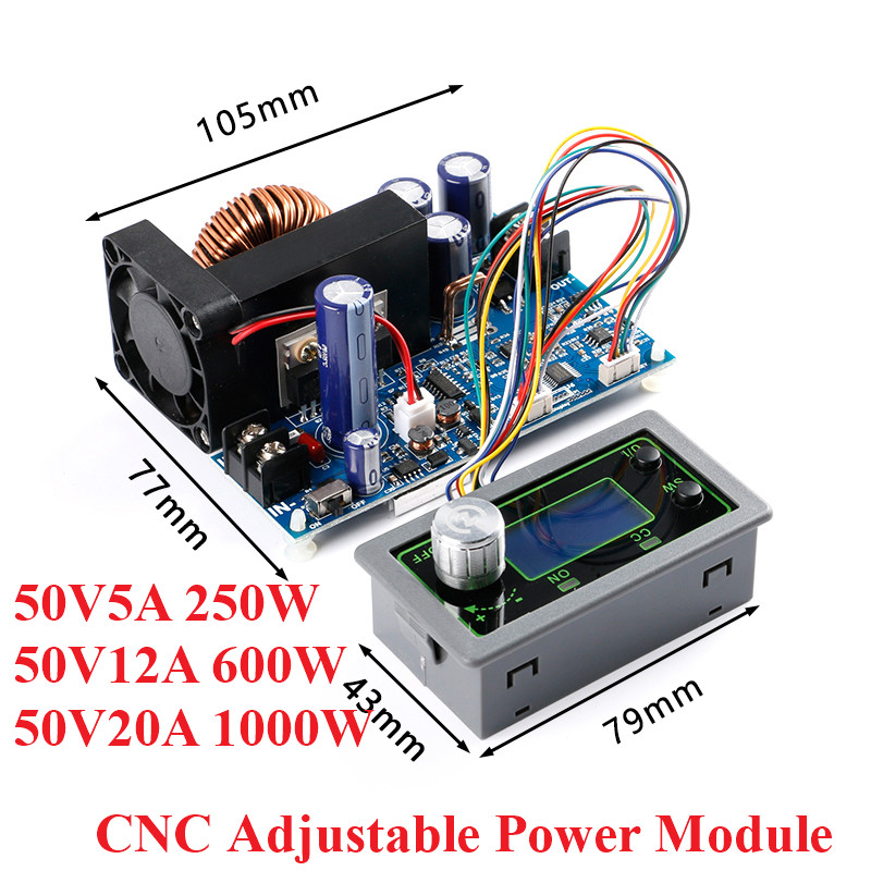 WZ5020L DC 50V5A 250W 50V12A 6 – Step Down Dc Power Supply Module 1000W Bewertung und Preis