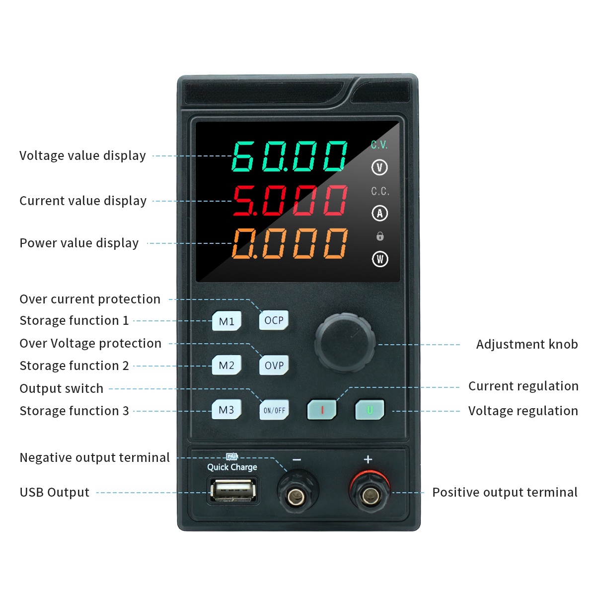 Myami 30v 32v 10a mit usb/rs48 – Programmable Dc Power Supply 60V 10A Bewertung und Preis