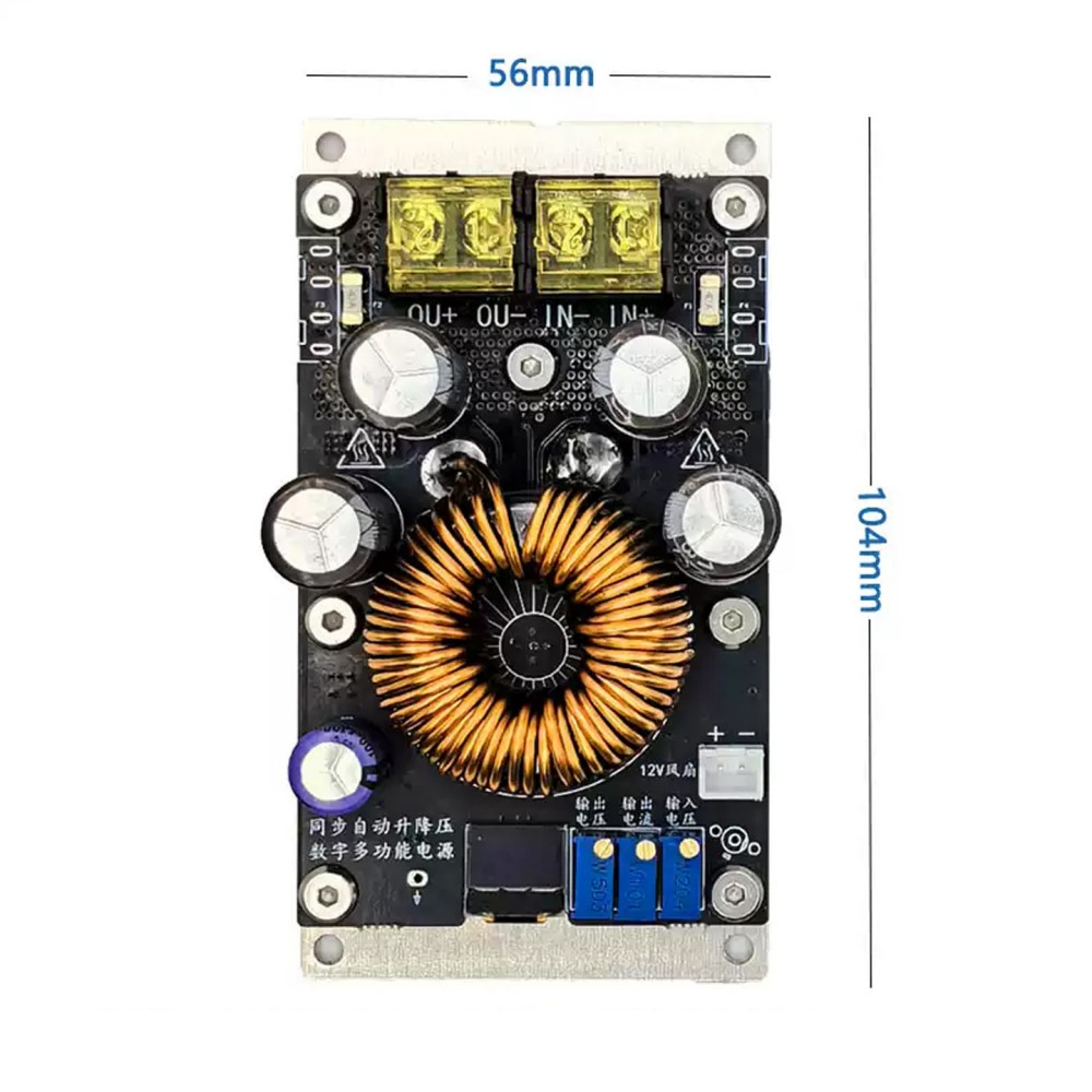 1000W 25A Buck-Boost-Konverter – Step Down Dc Power Supply Module 1000W Bewertung und Preis