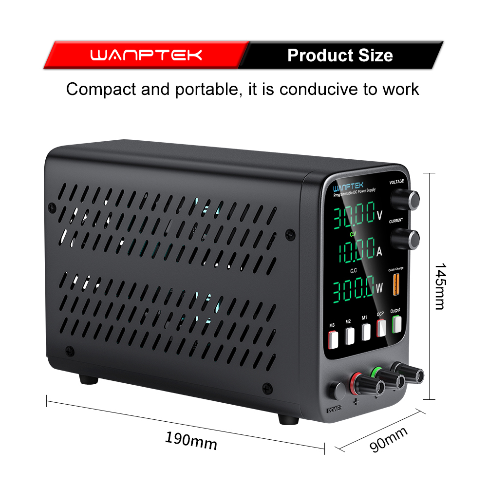 Wanptek Einstellbares Gleichst – Programmable Dc Power Supply 60V 10A Bewertung und Preis