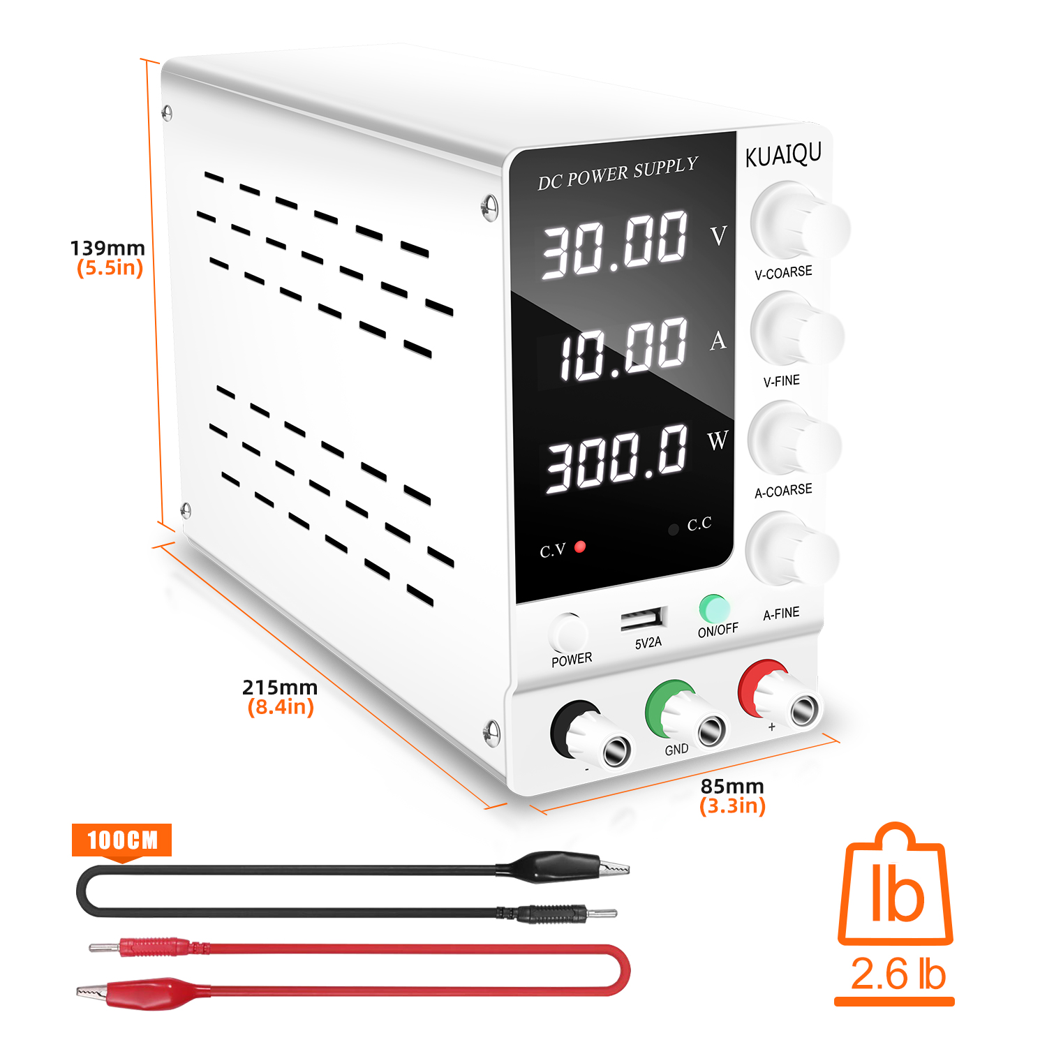 KUAIQU Labor Gleichspannungsne – High Power 60V 20A Bench Power Supply Bewertung und Preis